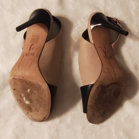 COACH Open Toe Strappy Heels - Size 7.5 - Picture 5 of 10